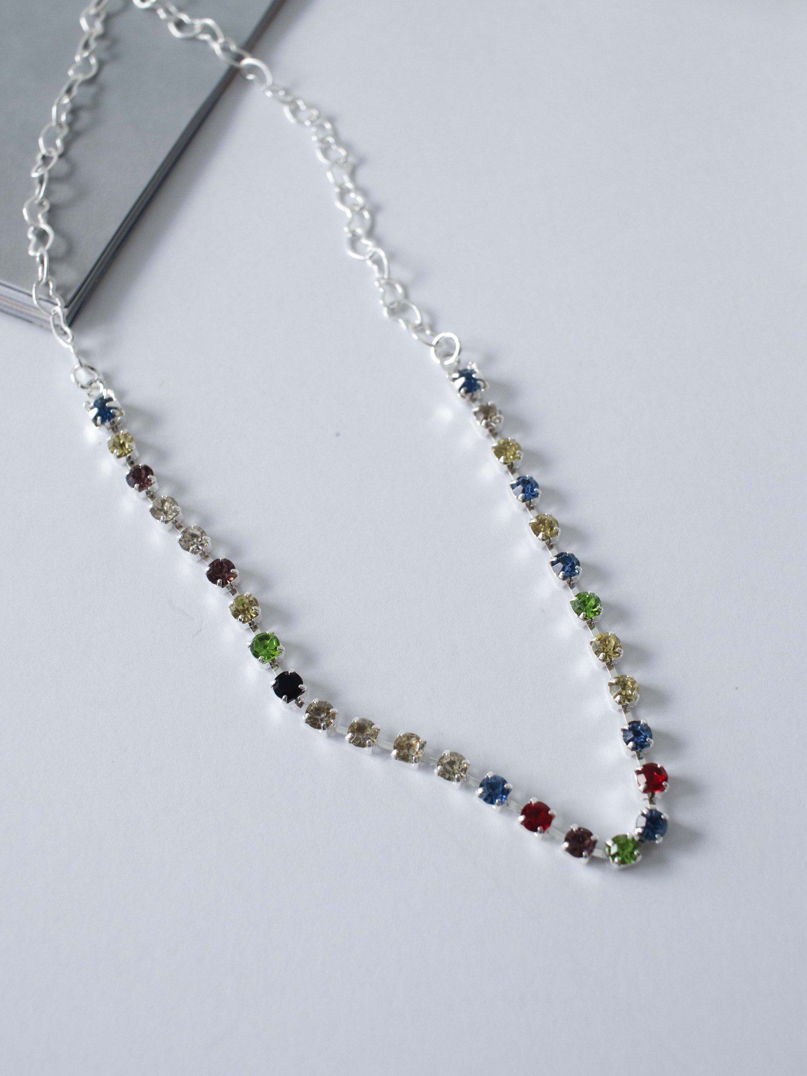 CH180 - Choker Coração Colors